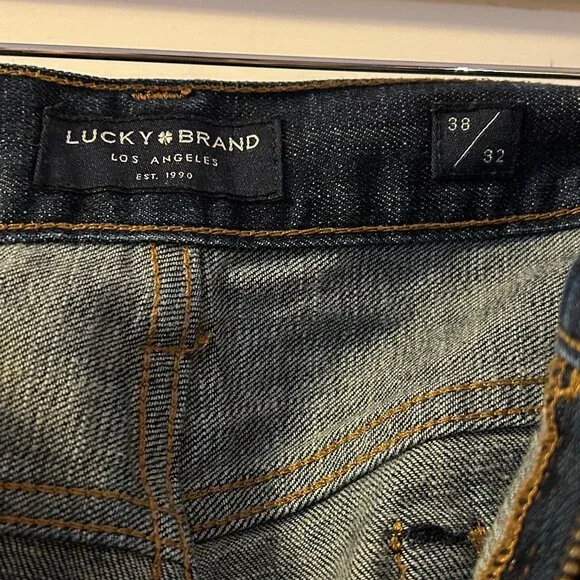 Men's Lucky Black Label Jeans, 329 Classic Straight Darkwash, 38w, 32L - Picture 3 of 5